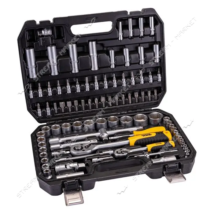 Набор ключей и насадок торцевых Master-Tool 78-5094 CV 1/4" и 1/2"  94шт                            