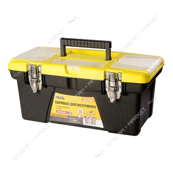 Ящик для инструмента Master-Tool 79-2316 16" 415x210x190мм съемные органайзеры метал. замки