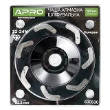 Чаша алмазная Apro 830530 шлифовальная 125мм 22-24% Бумеранг                                        