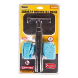 Швабра для мытья стекол телескопическая Master-Tool 84-0014 150x110мм L 330-445мм