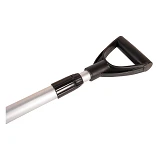 Лопата для снега телескопическая Master-Tool 84-0019 252x335мм L 850-1090мм                         