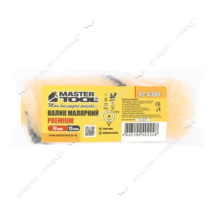 Минивалик Master-Tool 92-4300 Премиум 15/70/11мм d6мм