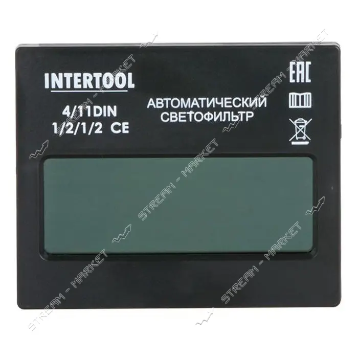 Светофильтр Intertool SP-0071 к маске сварщика Хамелеон SP-0061                                     