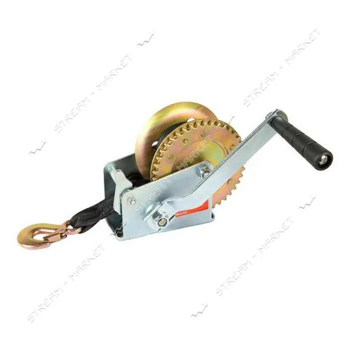 Лебедка барабанная Master-Tool 86-8245 ремень 454кг ремень 8м                                       