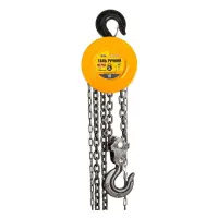 Таль ручная Master-Tool 86-9130 3т длина цепи 3м круглый блок                                       