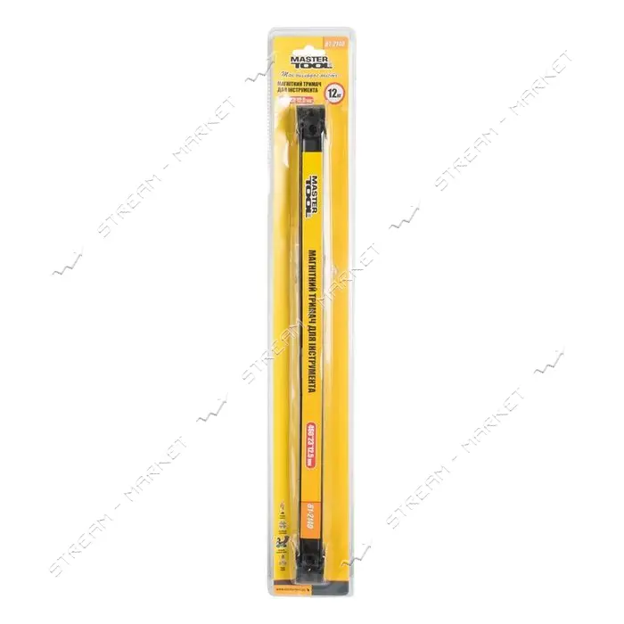Магнитный держатель для инструмента MasterTool 81-2140 12кг 460х23х12.5мм