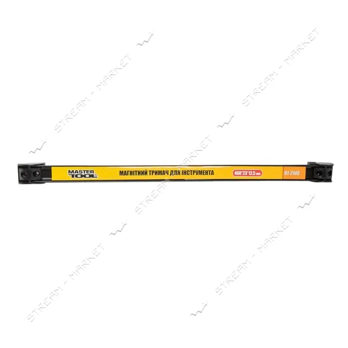Магнитный держатель для инструмента MasterTool 81-2140 12кг 460х23х12.5мм