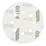 Круг шлифовальный MasterTool 08-2510-H на липучке 8 отверстий 125мм зерно 100 5шт
