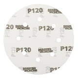 Круг шлифовальный MasterTool 08-1812-H на липучке 8 отверстий 180мм зерно 120 5шт