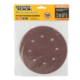 Круг шлифовальный MasterTool 08-1815-H на липучке 8 отверстий 180мм зерно 150 5шт