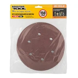 Круг шлифовальный MasterTool 08-2015-H на липучке 6 отверстий 225мм зерно 150 5шт
