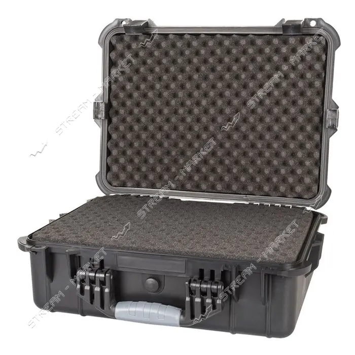 Кейс противоударный Mastertool 79-6060 510х400х188мм водонепроницаемый поролоновое наполнение       