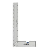 Угольник строительный MasterTool 30-4300 300мм AL-AL капсула 0.5 мм/1м                              