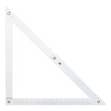Угольник строительный MasterTool 30-3513 складной 840х600х600мм AL чехол для хранения               