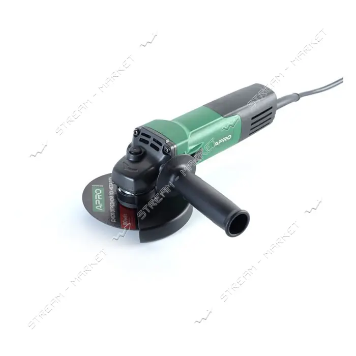 Углошлифовальная машина Apro 899003 125/1000 короткая ручка                                         
