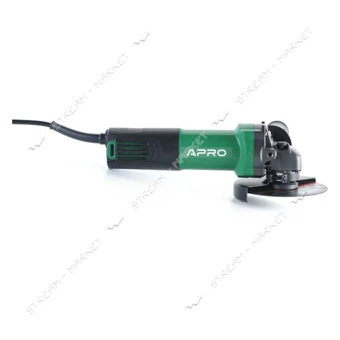 Углошлифовальная машина Apro 899002 125/1000 Ш короткая ручка