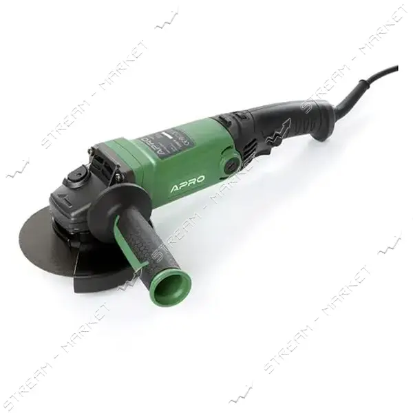 Углошлифовальная машина Apro 125/1250 РО короткая ручка 899021