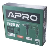 Дрель ударная Apro 899057 13/1000                                                                   