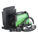 Сварочный аппарат APRO 894501 инверторный MMA-140 20-140 А эл 4мм 2.5 плюс 1.5м                     