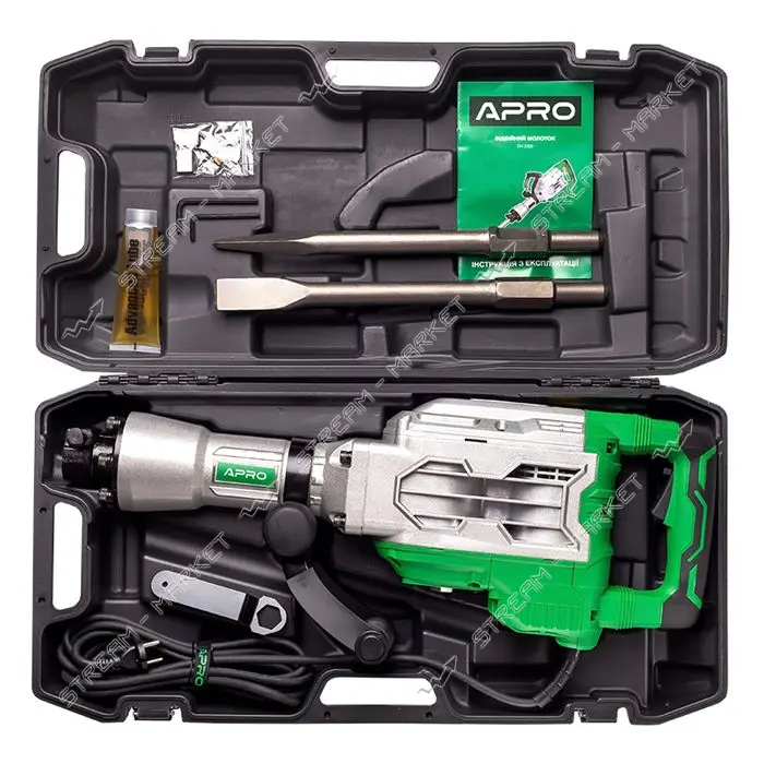 Молоток отбойный Apro 899401 DH 2300 70Дж SDS-HEX 899401