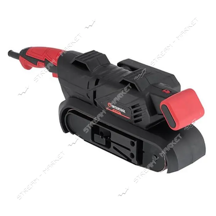 Шлифмашина ленточная Intertool WT-0531 1010Вт 120-380м/мин 76х533мм