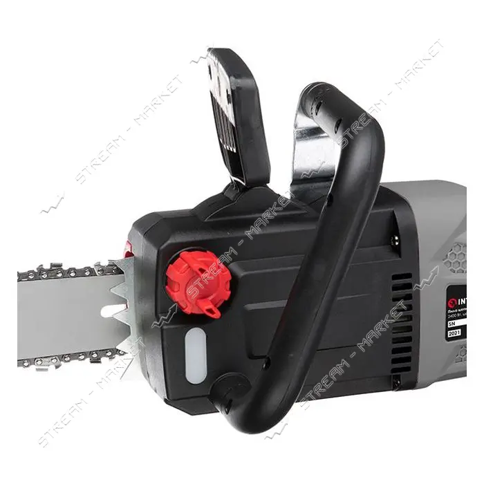 Пила цепная Intertool DT-2206 электрическая 2400Вт шина 40см плавный пуск SDS прямой двигатель      