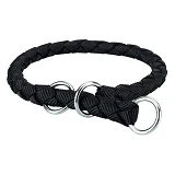 Ошейник-удавка Trixie Cavo нейлон S-M 35-41см 12мм черный