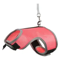 Шлейка с поводком Trixie Soft для большого кролика, нейлон, XL: 25-40 см (цвета в ассортименте)