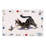 Коврик под миски для котов Trixie Comic Cat 44х28см