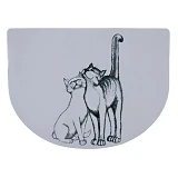 Коврик под миски для котов Trixie Pussy Cat 40х30см                                                 