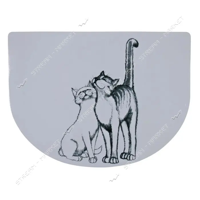 Коврик под миски для котов Trixie Pussy Cat 40х30см                                                 