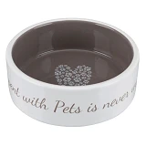 Миска для собак Trixie Pets Home 0.3л 12см керамика бежевая