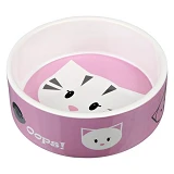 Миска для котов Trixie Mimi 0.3л 12см керамика                                                      