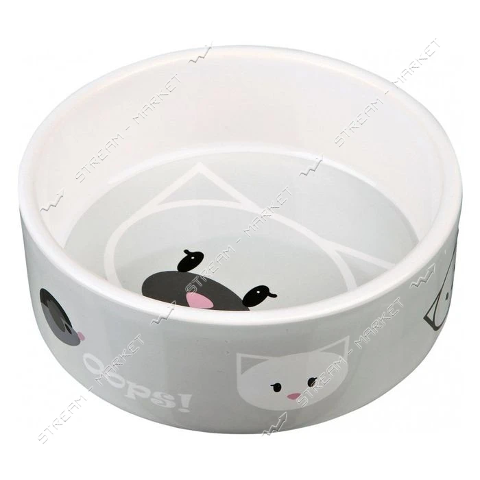 Миска для котов Trixie Mimi 0.3л 12см керамика                                                      