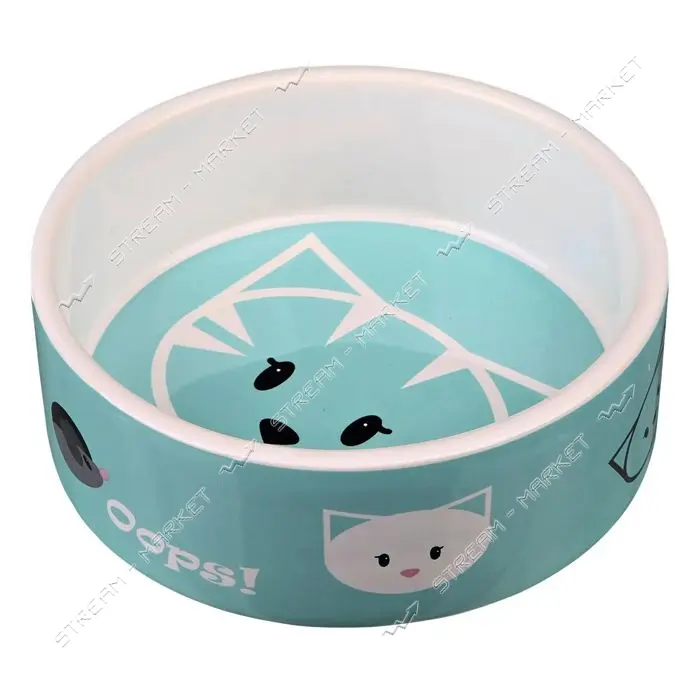 Миска для котов Trixie Mimi 0.3л 12см керамика