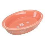 Миска Trixie для котов 0.2л 15см керамика овальная                                                  