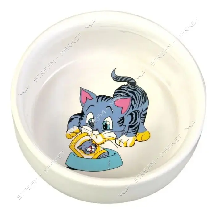 Миска для котов Trixie 0.3л 11см керамика 4009
