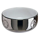 Миска для котов Trixie серебро 0.3л 11см керамика                                                   