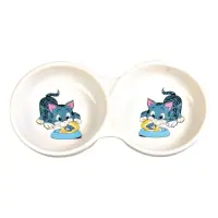 Миска Trixie  двойная 0.15л 11см керамика                                                           