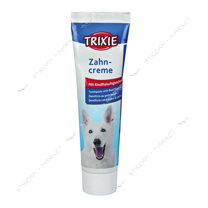 Зубная паста Trixie со вкусом мяса 100г
