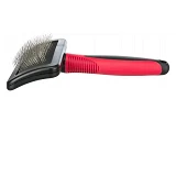 Пуходерка Trixie мягкая с прорезинной ручкой 12х16см                                                