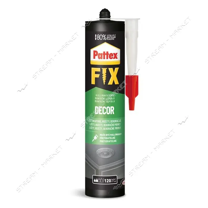 Клей монтажний Pattex Fix Decor 380г                                                                