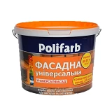 Краска водоэмульсионная Polifarb Универсалфасад 1.4кг                                               