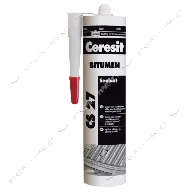 Герметик битумный Ceresit CS27 280мл                                                                