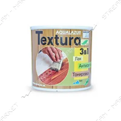 Аквалазурь для дерева Ispolin Textura 0.75л орегон