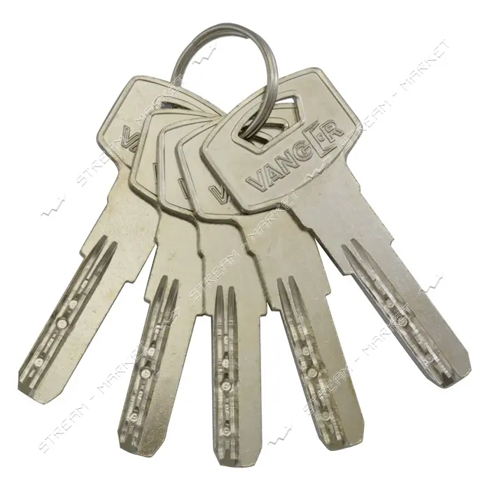 Секрет цинковый Vanger YM 60-G 30/30 лазерный ключ/ключ 5 ключей золото                             