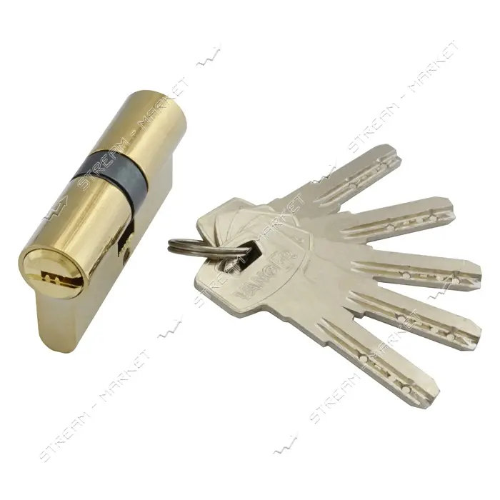Секрет цинковый Vanger YM 60-G 30/30 лазерный ключ/ключ 5 ключей золото                             