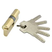 Секрет цинковый Vanger YM 70-G 35/35 лазерный ключ/ключ 5 ключей золото                             