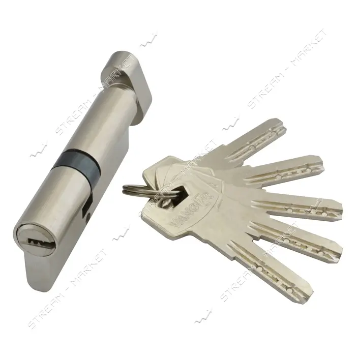 Секрет цинковый Vanger YM 80-С-G 35/45С лазерный ключ/поворот 5 ключей золото
