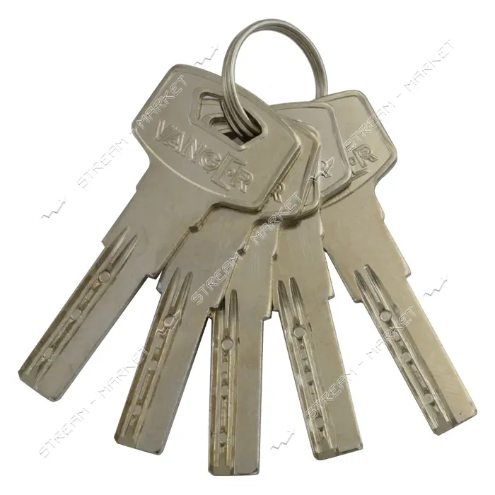 Секрет цинковый Vanger YM- 90 40/50С-С-CR лазерный ключ/поворот 5 ключей хром                       